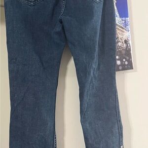 rag & bone Women's Dark Indigo Straight Leg Jeans